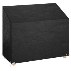 Housse de banc de jardin 8 oeillets 160x70x70/88 cm poly&eacute;thyl&egrave;ne