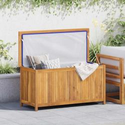 Bo&icirc;te de jardin 114x50x58 cm Bois massif de teck