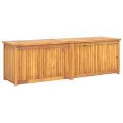 Bo&icirc;te de jardin 175x50x55 cm Bois massif de teck