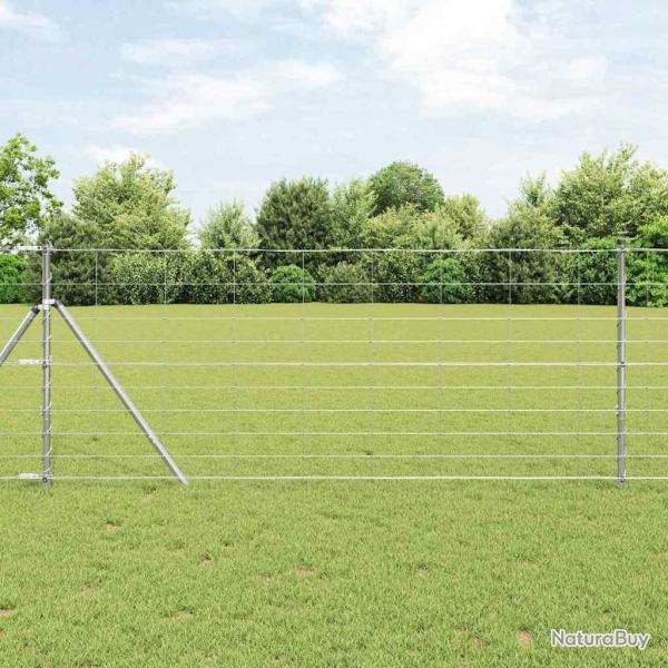 Poteau de cl�ture. Galvanis� 50 x 1 m Acier