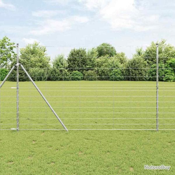 Poteau de cl�ture. Galvanis� 50 x 1,5 m Acier