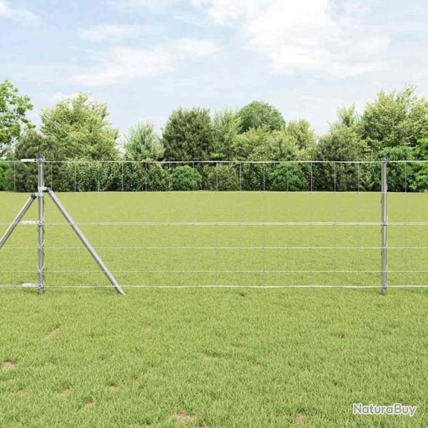 Poteau de cl�ture. Galvanis� 100 x 0,8 m Acier