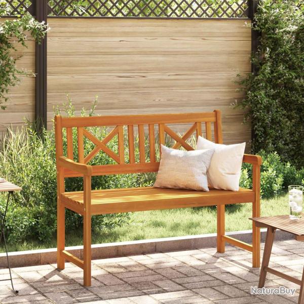 Banc de jardin Marron 110 x 56 x 90 cm Bois d'Acacia Massif