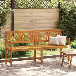 Banc de jardin Marron 180 x 56 x 90 cm Bois d'Acacia Massif