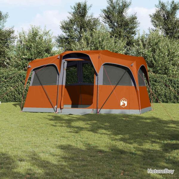 Tente familiale avec toit Orange et Orange 435 x 255 x 216 cm