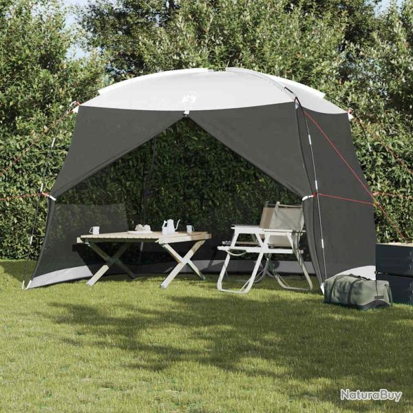 Tente moustiquaire avec toit avec �vent Gris 320 x 320 x 218 cm