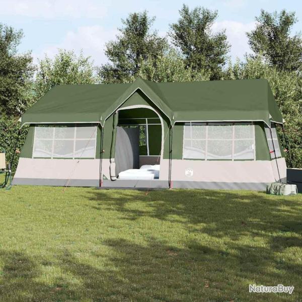 Tente familiale avec toit Vert et beige 622 x 295 x 238 cm