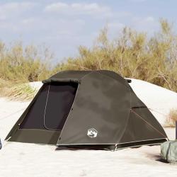 Tente de p&ecirc;che 3 personnes marron imperm&eacute;able