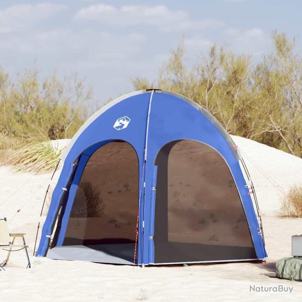 Tente de Piscine avec toit Bleu azure 366 x 305 x 231 cm