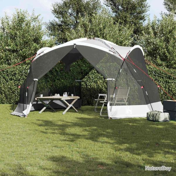 Tente moustiquaire avec toit avec �vent Gris 434 x 434 x 230 cm