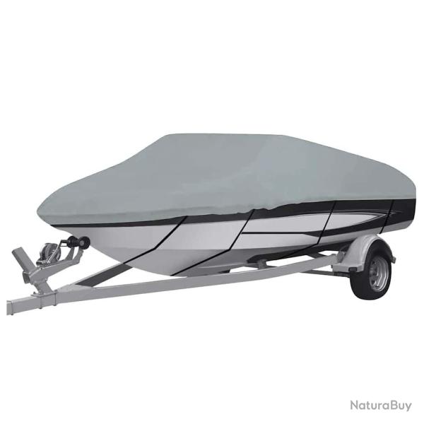 Housse de bateau Gris 830x370x40 cm