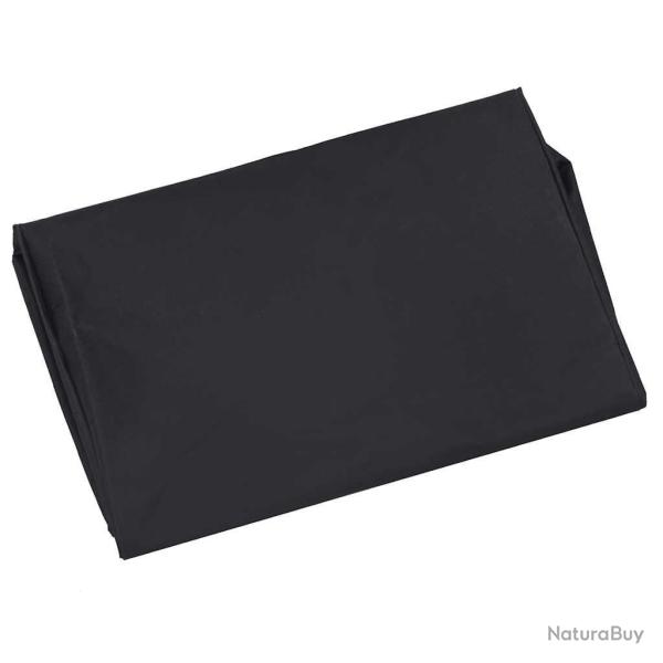 B�che de chariot de jardin Noir 81x41x40 cm Tissu