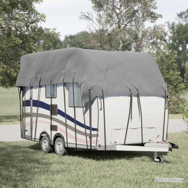 Housse de toit de caravane gris tissu non tiss�