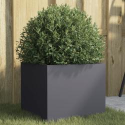 Jardini&egrave;re anthracite 32x30x29 cm acier