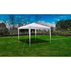 Belv&eacute;d&egrave;re de jardin &agrave; toit pyramidal 3x3 m