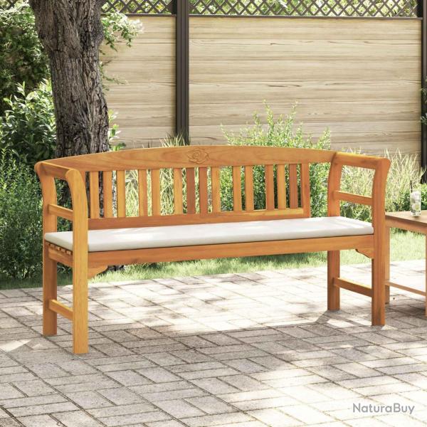 Banc rose Naturel 157 x 46 x 82,5 cm Bois d'Acacia Massif