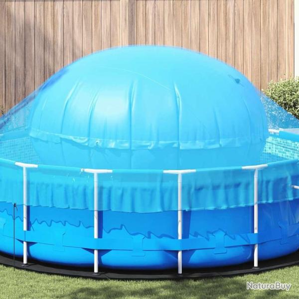 Coussin de piscine d'hiver Bleu � 310 x 180 cm PVC