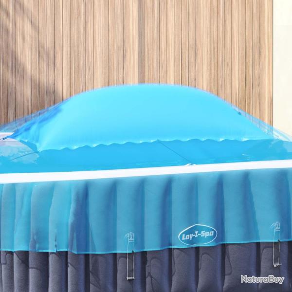Coussin de piscine d'hiver Bleu 460 x 230 x 160 cm PVC