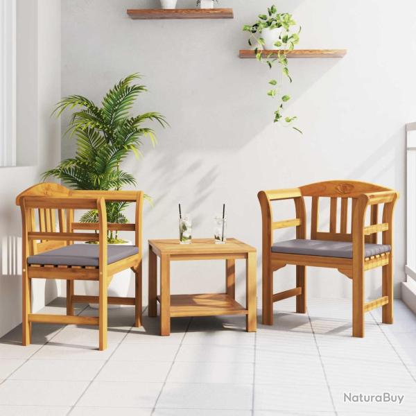 Banc rose Naturel 68,5 x 46 x 82,5 cm Bois d'Acacia Massif
