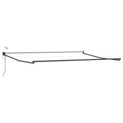Cadre de store r&eacute;tractable &eacute;lectrique Anthracite 4 &times; 3 m