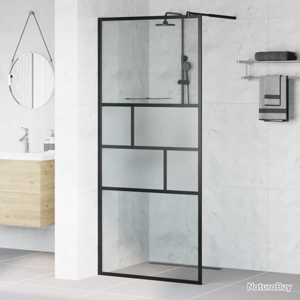 Mur de Douche � L'Italienne Noir 90 x 195 x 0,5 cm
