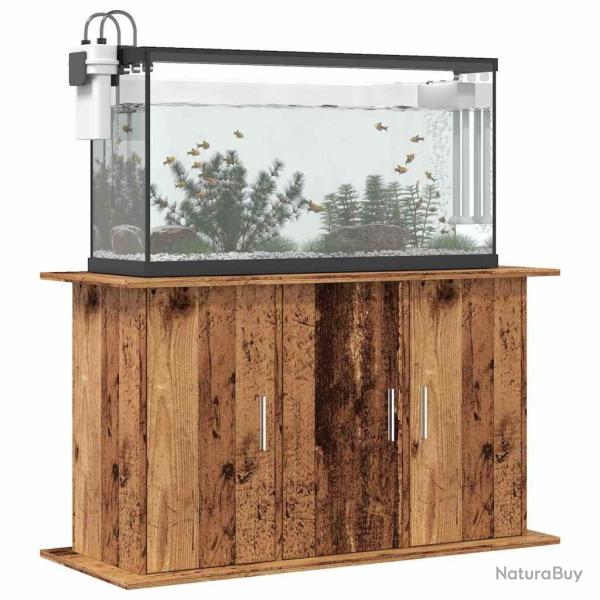 Support pour aquarium vieux bois 101x41x58 cm bois d'ing�nierie