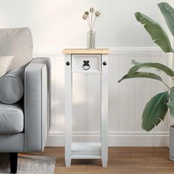 Support de Plante Blanc 30 x 30 x 73 cm Pin massif