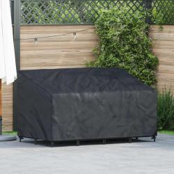 Housse de banc de jardin 160 x 100 x 61 / 89 cm Tissu Oxford 210D