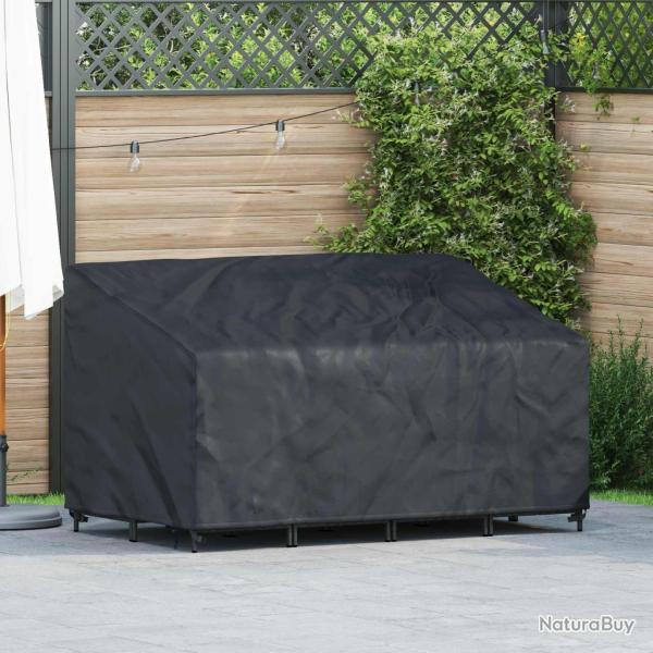 Housse de banc de jardin 160 x 100 x 61 / 89 cm Tissu Oxford 210D