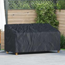 Housse de banc de jardin 185 x 85 x 65 / 94 cm Tissu Oxford 210D