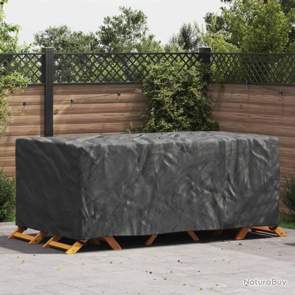 Housse pour meubles Uni Noir 240 x 140 x 90 cm 210D