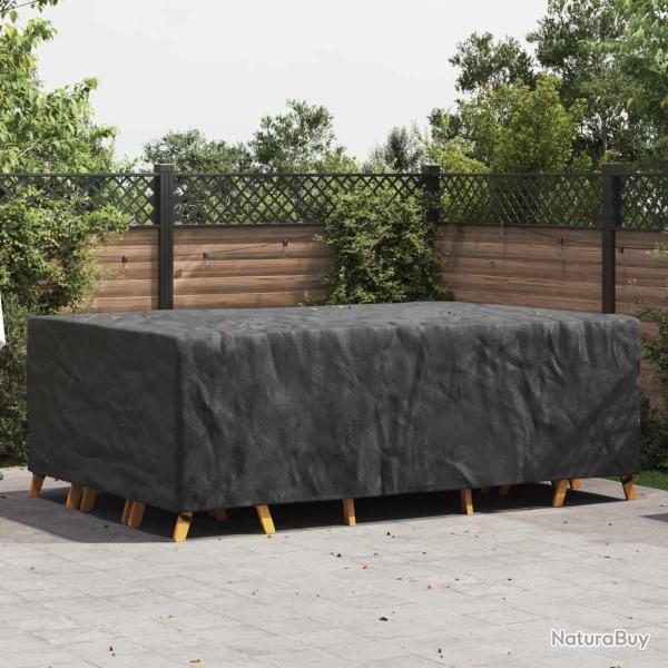 Housse pour meubles Uni Noir 300 x 200 x 90 cm 420D