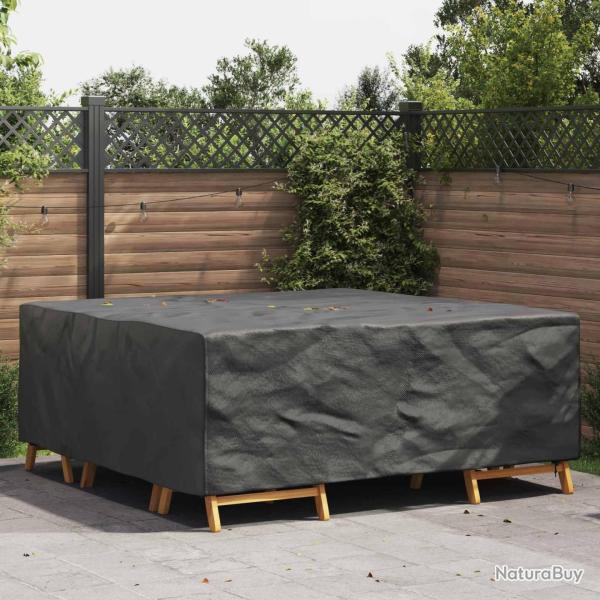 Housse pour meubles Uni Noir 200 x 190 x 85 cm 600D