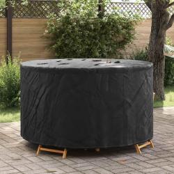 Housse pour meubles Noir 157 x 157 x 71 cm Tissu Oxford 210D