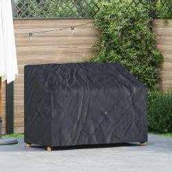 Housse de banc de jardin 134 x 70 x 65 / 94 cm Tissu Oxford 420D