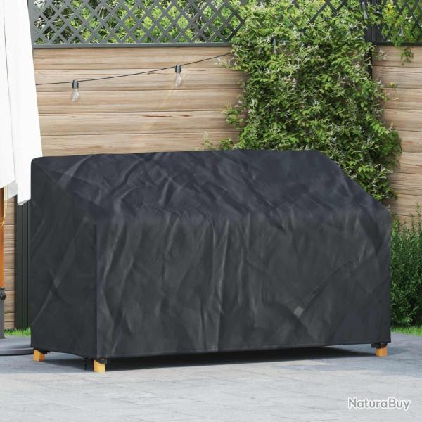 Housse de banc de jardin 165 x 70 x 65 / 94 cm Tissu Oxford 420D