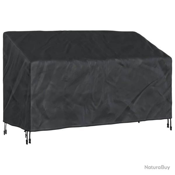 Housse de banc de jardin 165 x 70 x 65 / 94 cm Tissu Oxford 210D
