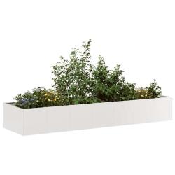 Jardini&egrave;re 280x80x40 cm acier inoxydable