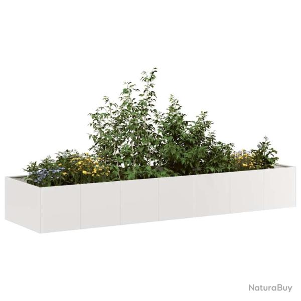 Jardini�re 280x80x40 cm acier inoxydable
