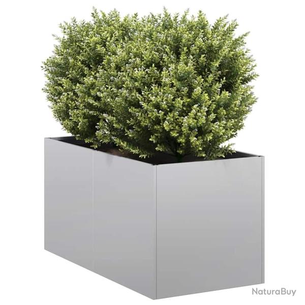 Jardini�re 40x80x40 cm acier galvanis�