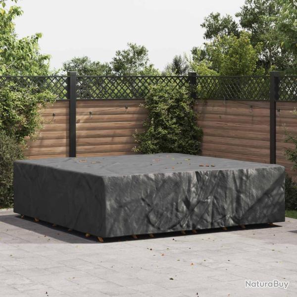 Housse pour meubles Uni Noir 275 x 275 x 70 cm 600D