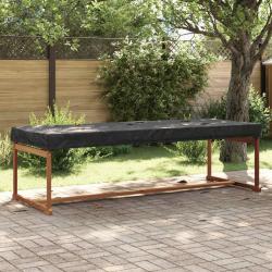 Housse de Table Uni Noir 102 x 262 x 15 cm tissu