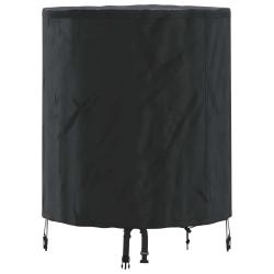 Housse de Table Uni Noir 62 x 62 x 70 cm tissu