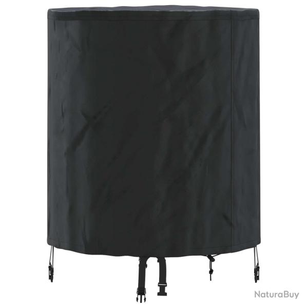 Housse de Table Uni Noir 62 x 62 x 70 cm tissu