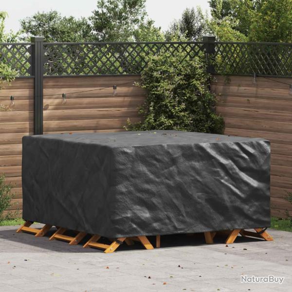 Housse pour meubles Uni Noir 180 x 190 x 85 cm 420D