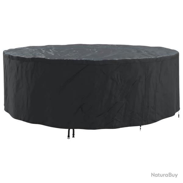 Housse pour meubles Noir 279 x 279 x 71 cm Tissu Oxford 420D