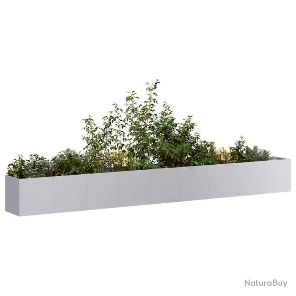 Jardini�re 360x40x40 cm acier galvanis�