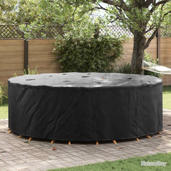 Housse pour meubles Noir 279 x 279 x 85 cm Tissu Oxford 210D