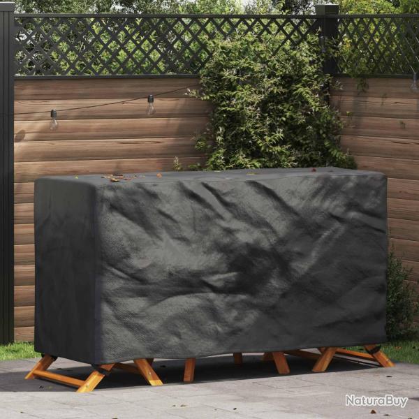Housse pour meubles Uni Noir 180 x 70 x 90 cm 210D