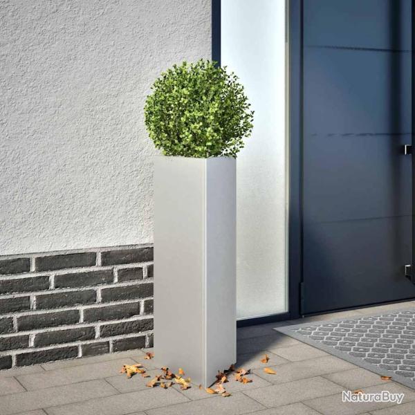 Jardini�re triangulaire 30x26x75 cm acier galvanis�